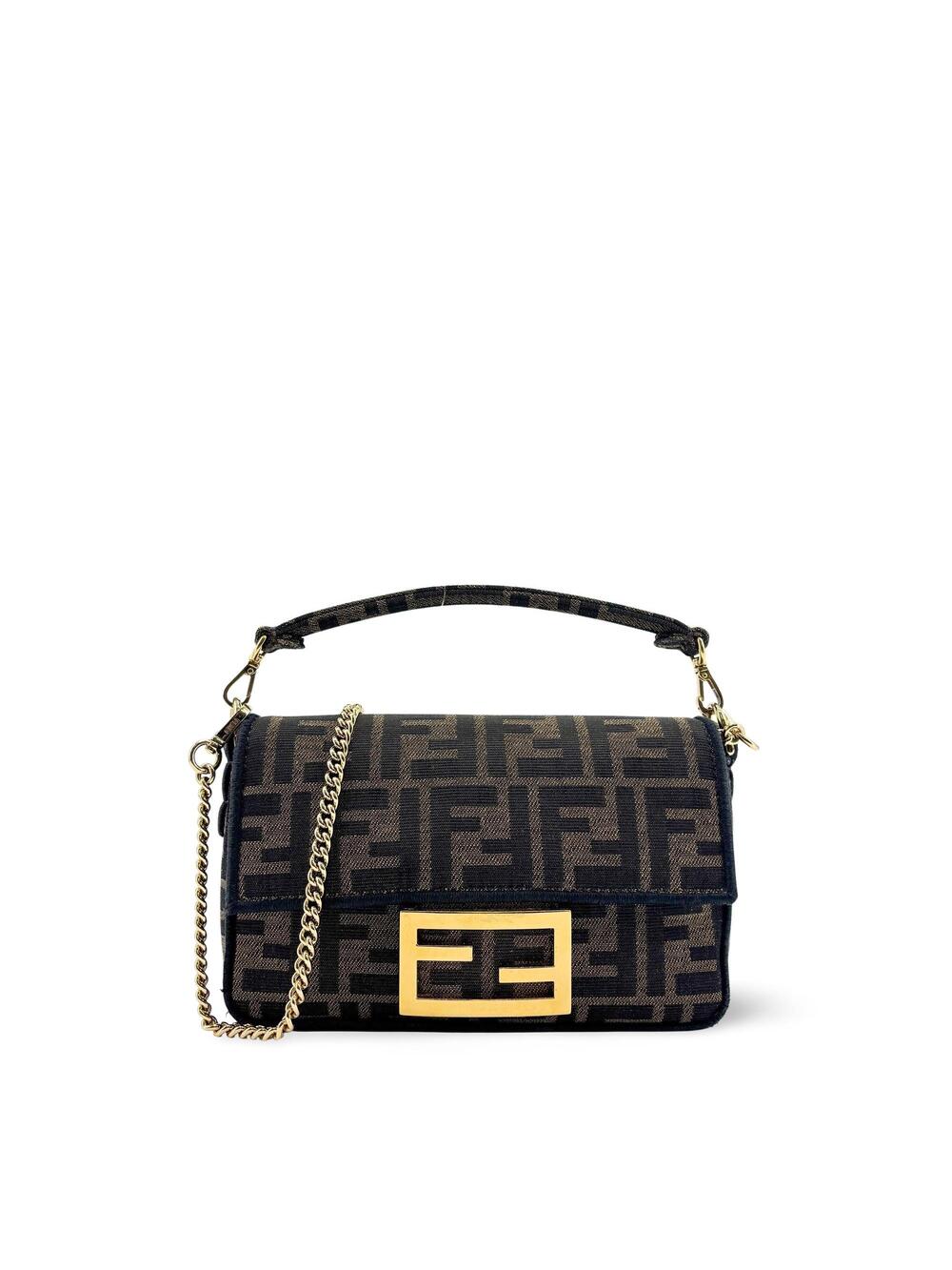 Fapis Fendi Mini Baguette Ff Jacquard #351995F76B